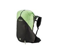 Rab Women's Syclon XP ND Backpack - Lightweight Waterproof Backpack for Hiking, Trekking, & Backpacking - Black/Dark Fig Green - 28-Liter (Back Length - Small)