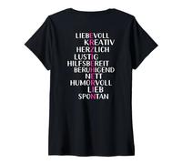 Women's Backprint Educator Kindergarten and Education V-Neck T-Shirt