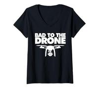Women's Bad to The Drone V-Neck T-Shirt