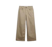 Women's baggy chino trousers Superdry Gris 28x30