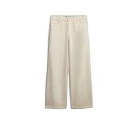 Women's baggy Trousers Superdry Blanc 29x30