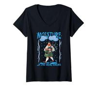 Women's Bagpipe Bagpipes Moisture is The Real Enemy V-Neck T-Shirt