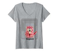 Womens Bagpuss & Co Shop Retro Frame Kids TV V-Neck T-Shirt