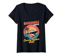 Womens Bahamas Cruise 2025 for Family Cruising Travel Together Trip V-Neck T-Shirt
