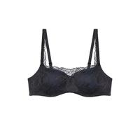 Triumph Women's Body Make-Up Illusion Lace Balconette Bra, Black, 36DD