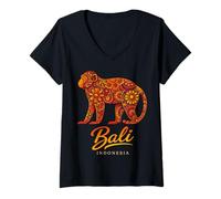 Women's Bali Balinese V-Neck T-Shirt