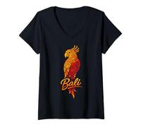 Women's Bali Indonesia V-Neck T-Shirt