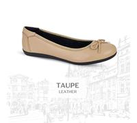 Cipriata ERIA L764 Ladies Leather Comfort Bow Front Ballerina Formal Casual Shoe