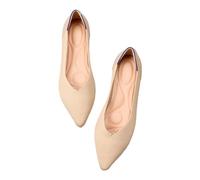 Women's Ballerina Shoes UK Sale Clearance Pointed Toe Pumps Loafer Shoes Work Smart Office Formal Slip On Flats Shoes Ladies Fashion Court Shoes Summer Flat Sandals Lightweight for Travel
