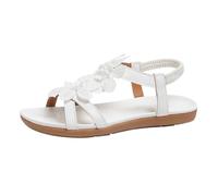 Women'S Ballet Flats & Pumps Sandals From Europe America Southeast Asia Retro Vacation Sandals Women's Plus Size Women's Shoes Size 5 Low Heel (White, 7.5)