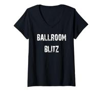 Womens Ballroom Blitz V-Neck T-Shirt