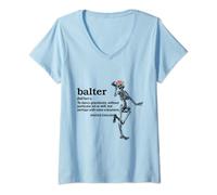 Womens Balter Definition To Dance Gracelessly Without Art Or Skill V-Neck T-Shirt