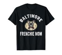 Womens Baltimore Frenchie Mom Shirt French Bulldog MD Dog T-Shirt