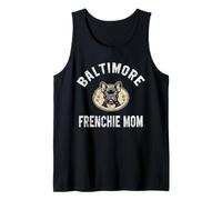Womens Baltimore Frenchie Mom Shirt French Bulldog MD Dog Tank Top