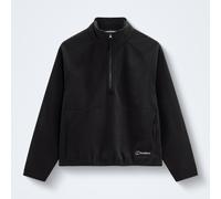 Women's Bamburgh Half Zip Fleece - Black