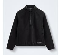 Women's Bamburgh Half Zip Fleece - Black