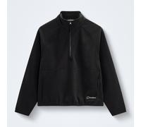 Women's Bamburgh Half Zip Fleece - Black