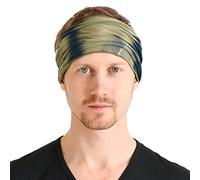 Womens Bandana Headband Headwrap-Mens Hippy Hair Band Japanese Dread Wrap Dark Blue