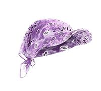Women's Bandana Sun Visor Headband for Chemotherapy Cancer - Cotton Beanie Head Scarf Hat, Summer Foldable Anti-UV Golf Tennis Baseball Cap
