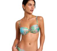 Women's bandeau swimsuit top Selmark Boheme Vert 90B
