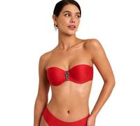 Women's bandeau swimsuit top Selmark Nautilus Rouge 105C