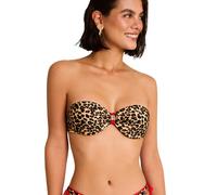 Women's bandeau swimsuit top Selmark Nomad Marron 95D