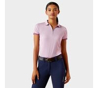 Women's Bandera 1/4 Zip Short Sleeved Polo Shirt, Purple XS
