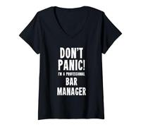 Women's Bar Manager V-Neck T-Shirt