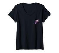 Women's Barbie - Butterfly Fashion Icon V-Neck T-Shirt