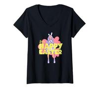 Women's Barbie - Happy Easter V-Neck T-Shirt