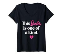 Womens Barbie - This Barbie Is One Of A Kind V-Neck T-Shirt
