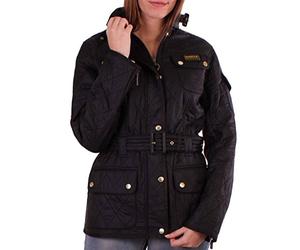 Women's Barbour International Polarquilt Jacket - Black