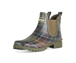 Women's Barbour Wilton Wellington Boots, Waterproof Women's Wellington Boots, EU Size SSEN 36-42, Classic Tartan, 38 EU