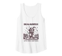 Womens Bargain Hunter, Shopping with Humour Tank Top