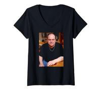 Womens Barry Evans Eastenders Actor Shaun Williamson V-Neck T-Shirt