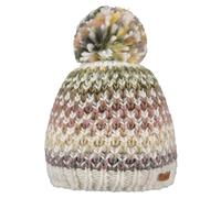 Womens Barts Nicole Bobble Pom Pom Knit Beanie Ski Hat Light Celadon