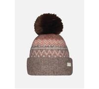 Barts | Woodstar Beanie | Chunky Knit Pom-Pom Hat | Brown | WildBounds O/S