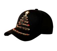 Women's Baseball Cap | Christmas Star Hat Twill Fabric - Breathable Sun Protection Cap, for Young Men Birthday Running Daily Travel Sports Hiking Picnic