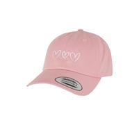 Women's baseball cap Mister Tee Heart Shapes Dad Rose TU