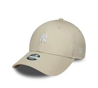 New Era Mlb New York Yankees Mini Logo 9forty Cap Beige