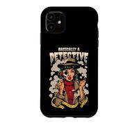Women's Basically A Detective True Crime Podcast Fan Case for iPhone 11