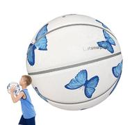 Women's Basketball Butterfly Design Indoor Basketball Reusable Sports Accessories, Portable School Supplies for Teaching & Competitions