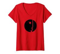 Women's Bauhaus Profile Roundel V-Neck T-Shirt