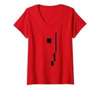 Women's Bauhaus Profile V-Neck T-Shirt