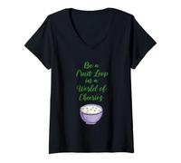 Womens Be A Fruit Loop In A World Of Cheerios V-Neck T-Shirt