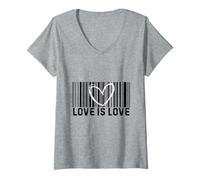 Women's Be Kind to Your Mind LGBTQ Pride Mental Health Quote V-Neck T-Shirt