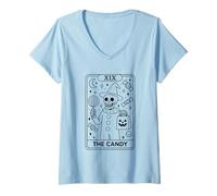Womens Be Still and Know That I Am God V-Neck T-Shirt