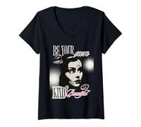 Womens Be Your Own Kind of Beautiful Weird Core Vintage Inspiration V-Neck T-Shirt