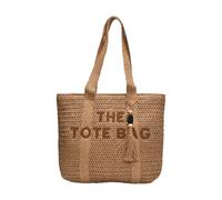 Womens Beach Bag French Styles Shoulder Bag Straw Handbags All-Matching Shopping Large Capacity Top Handle Women Beach French Styles Handbag Vacation Large Capacity Shoulder