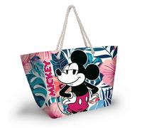 Women's beach Bag Karactermania Disney Mickey Doré 37x52x17 cm